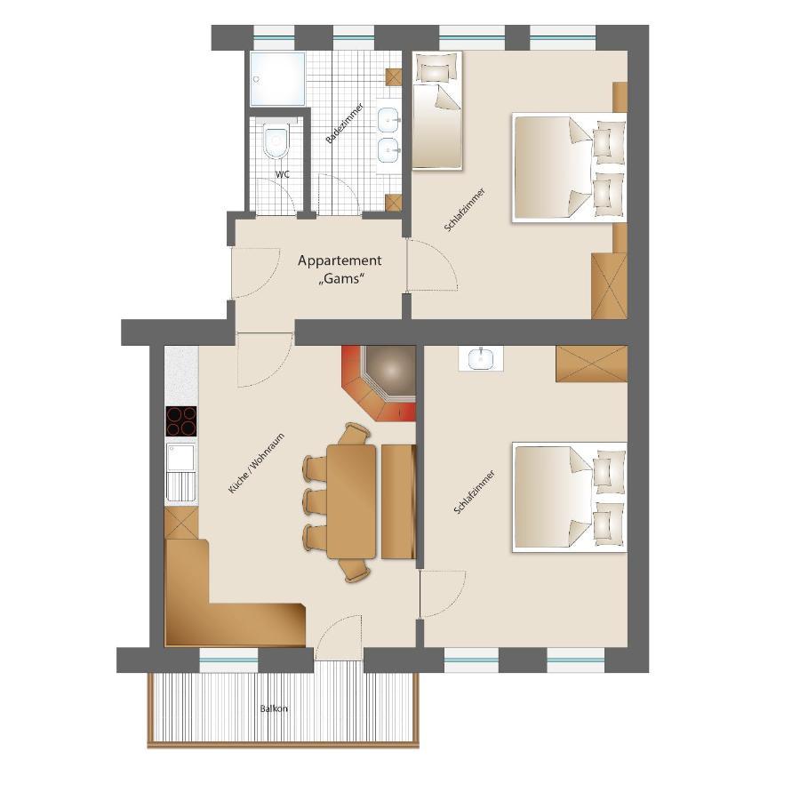 Lili'S Appartements Фис Экстерьер фото
